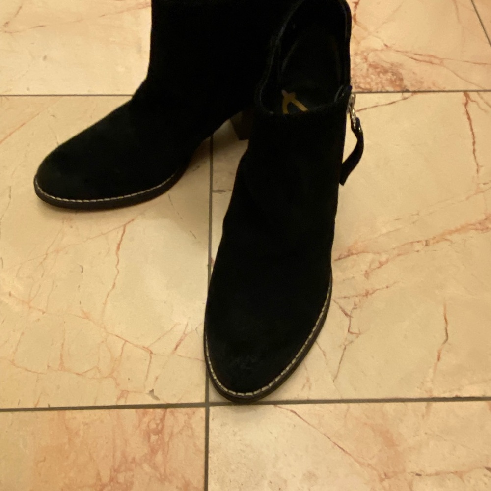 Sam Edelman black booties.  Size 8.  Like new.